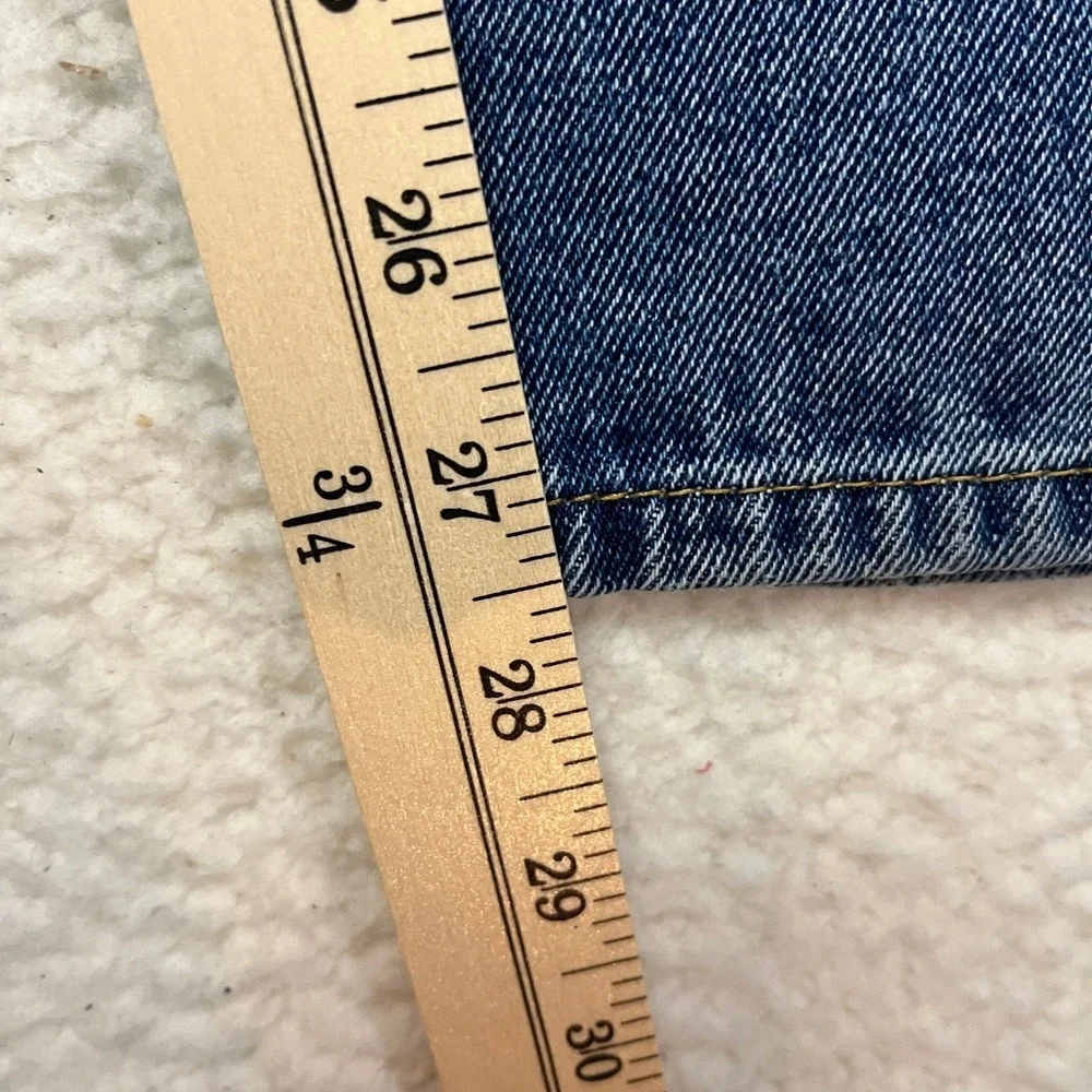 RK‎ Brand Jeans Mens 32x29 Blue RK5POC Straight Leg 100% Cotton Denim Workwear